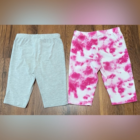Guess Pink Tie-Dye and Gray shorts 2 piece set - Picture 7 of 8